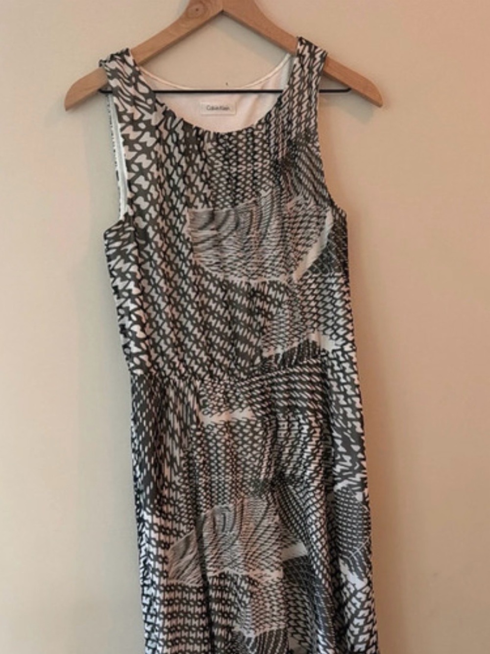 Calvin Klein Long Dress with Lining Slip